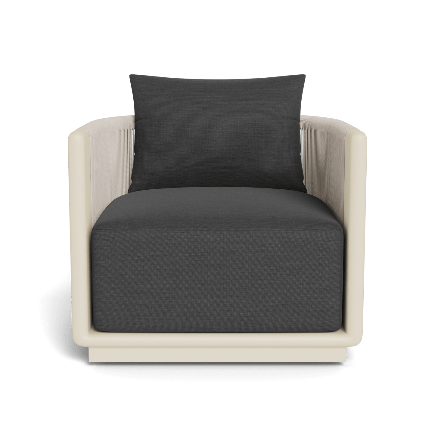 Palm Beach Aluminum Swivel Lounge Chair