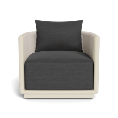 Palm Beach Aluminum Swivel Lounge Chair