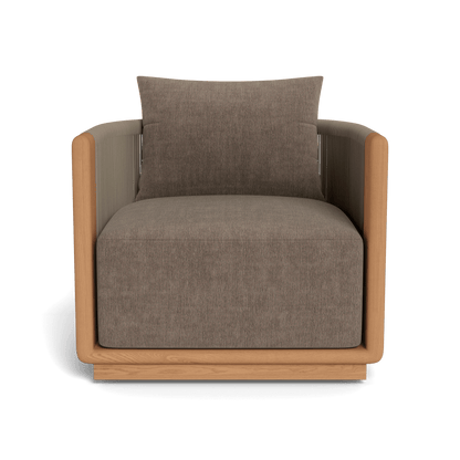 Palm Beach Teak Swivel Lounge Chair