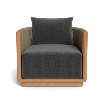 Palm Beach Teak Swivel Lounge Chair