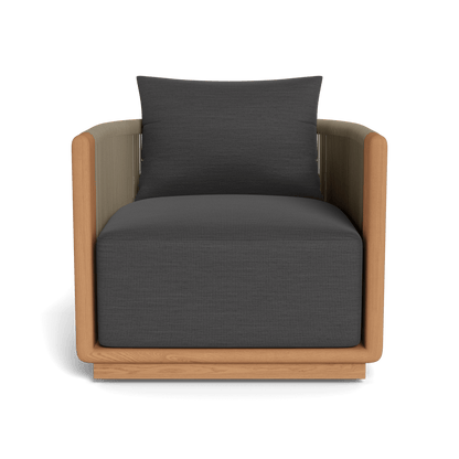 Palm Beach Teak Swivel Lounge Chair