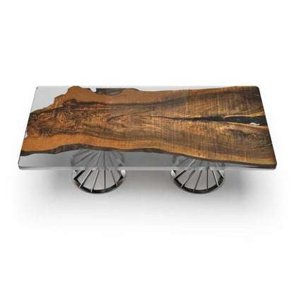 Panaro Walnut Wood Dining Table