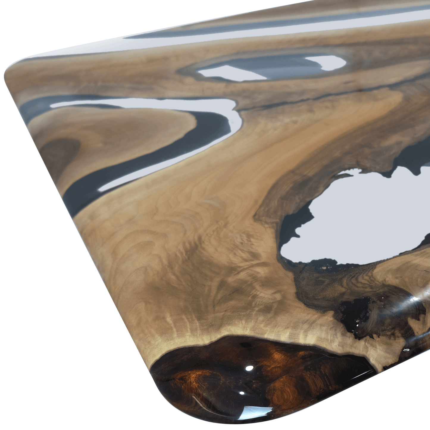 Parthenope Walnut Dining Table