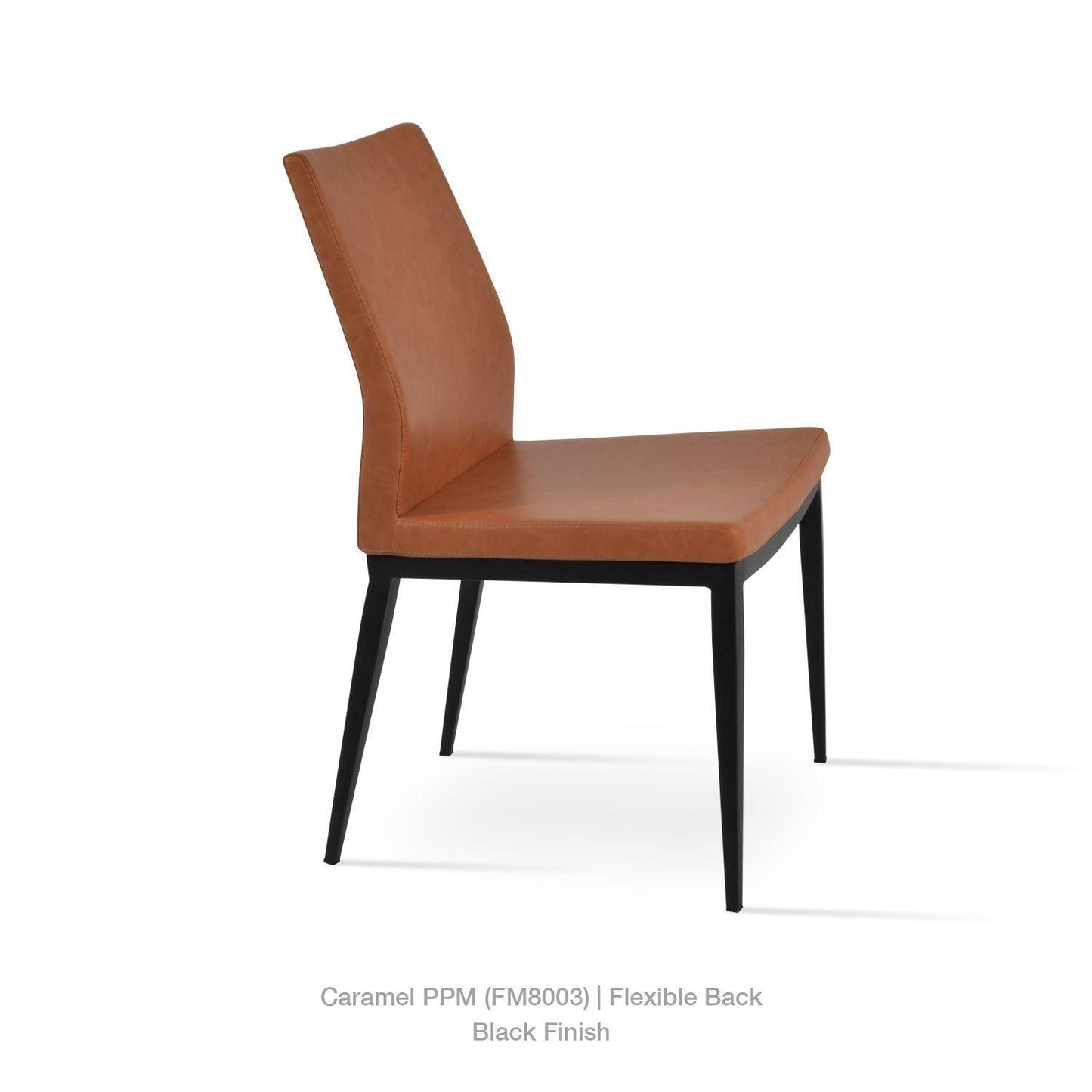 PASHA MW WOOD LOOK METAL CHAIR