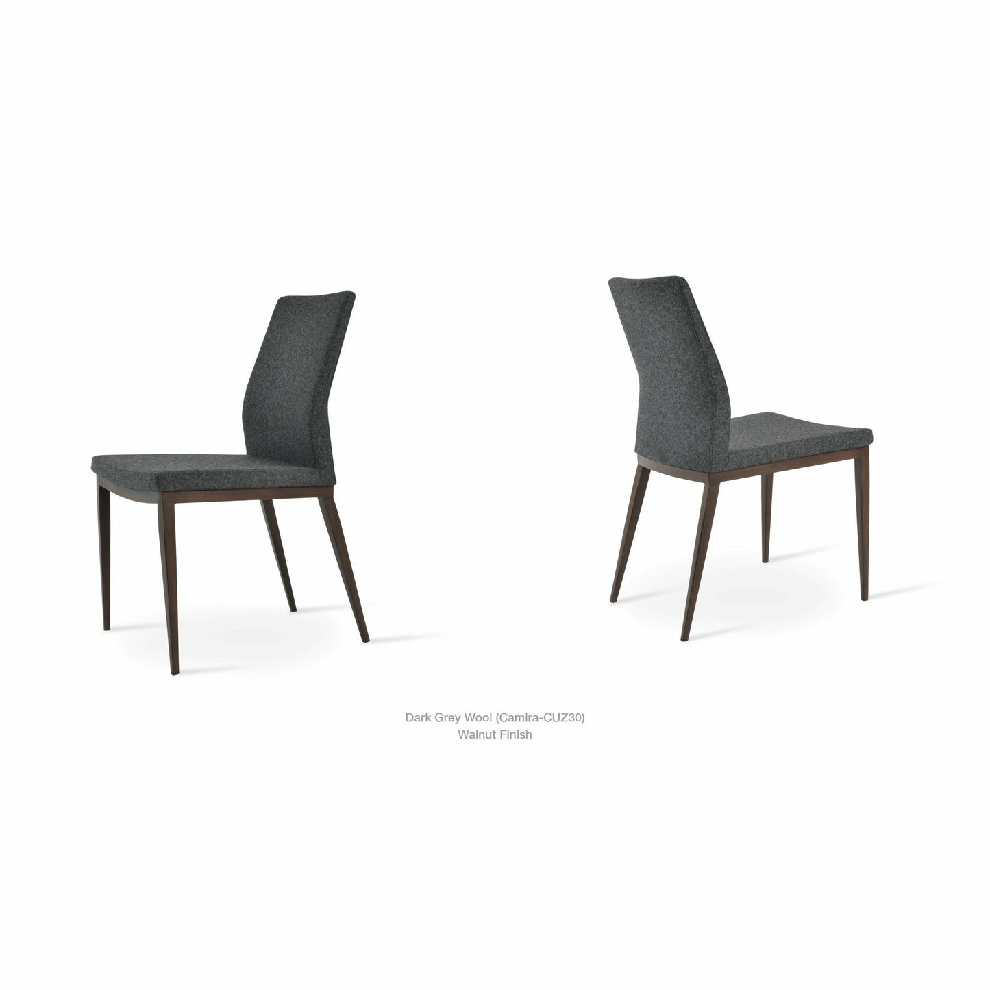 PASHA MW WOOD LOOK METAL CHAIR