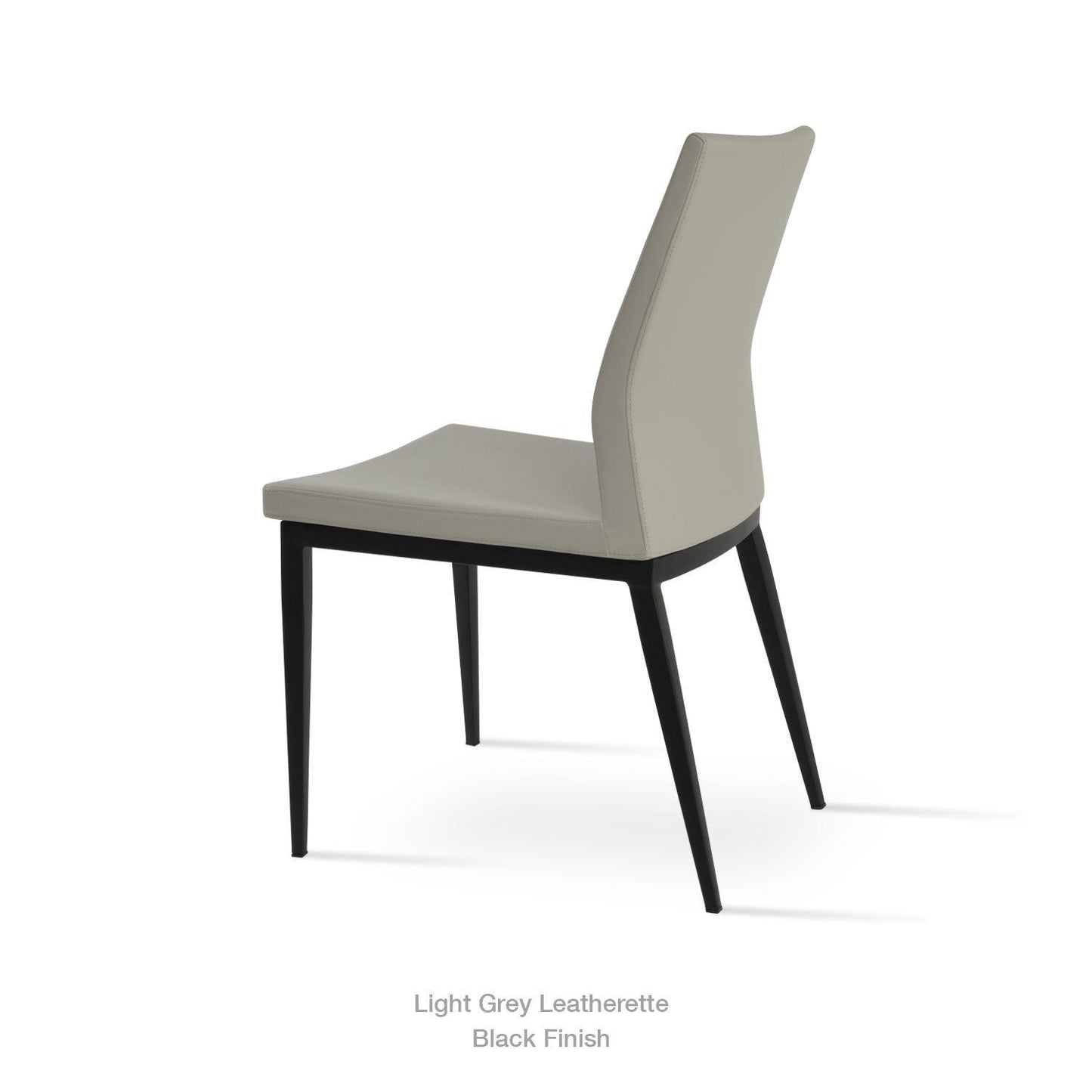 PASHA MW WOOD LOOK METAL CHAIR