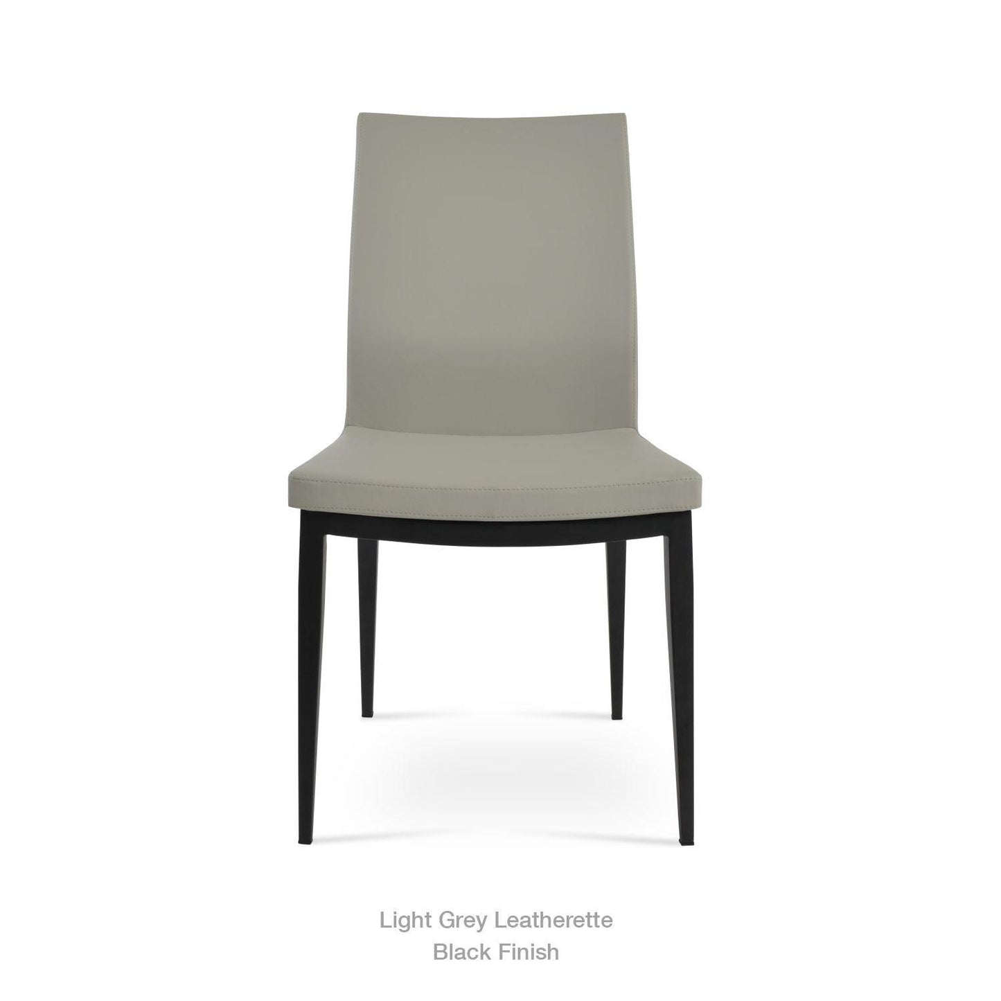 PASHA MW WOOD LOOK METAL CHAIR