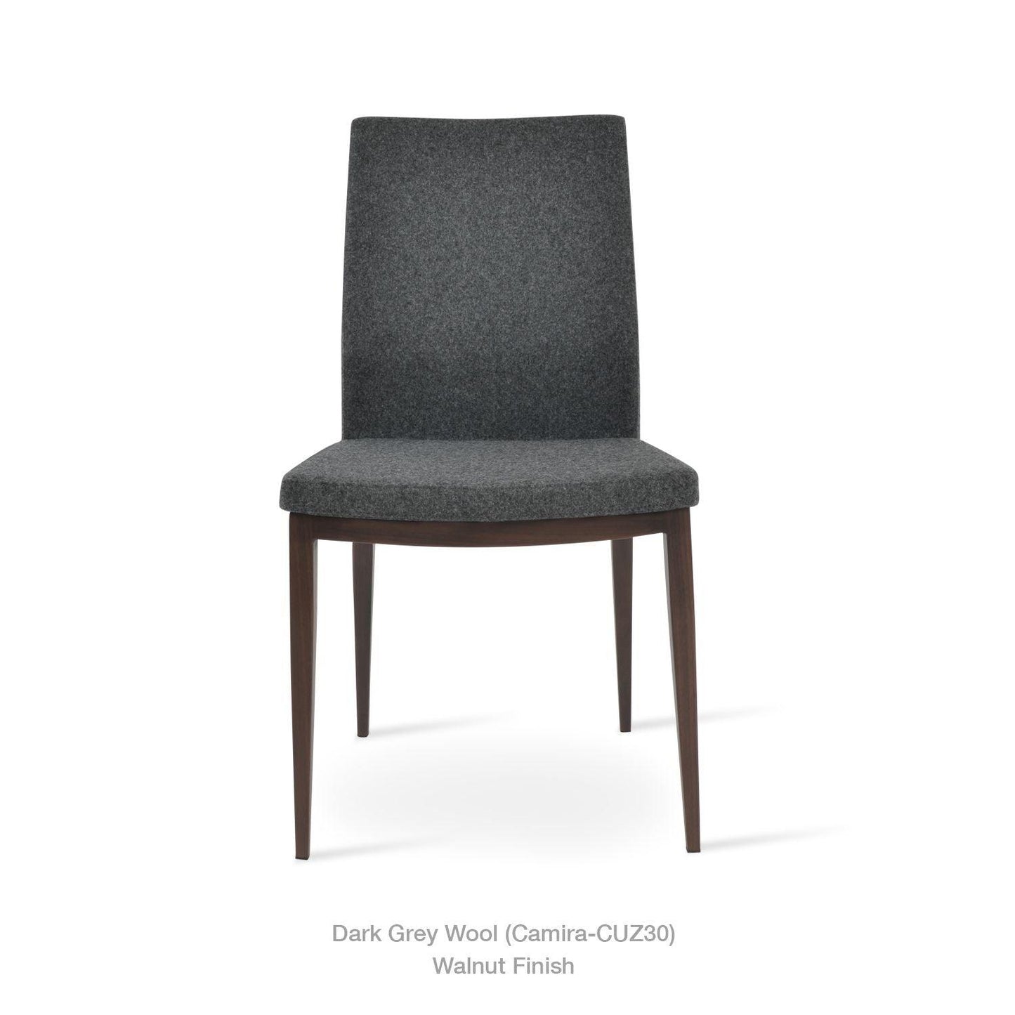 PASHA MW WOOD LOOK METAL CHAIR