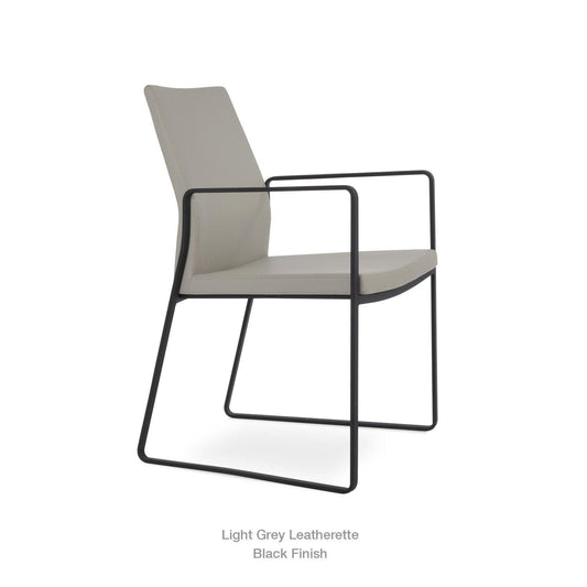 PASHA SLED ARMCHAIR