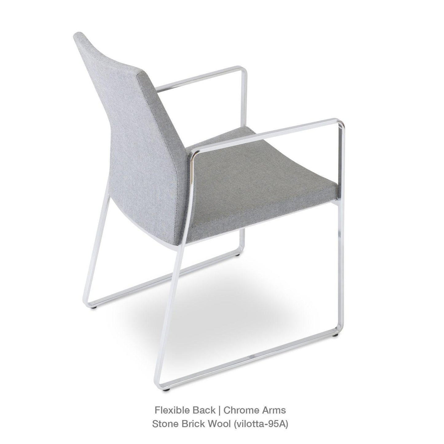 PASHA SLED ARMCHAIR