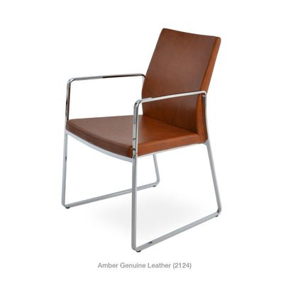 PASHA SLED ARMCHAIR
