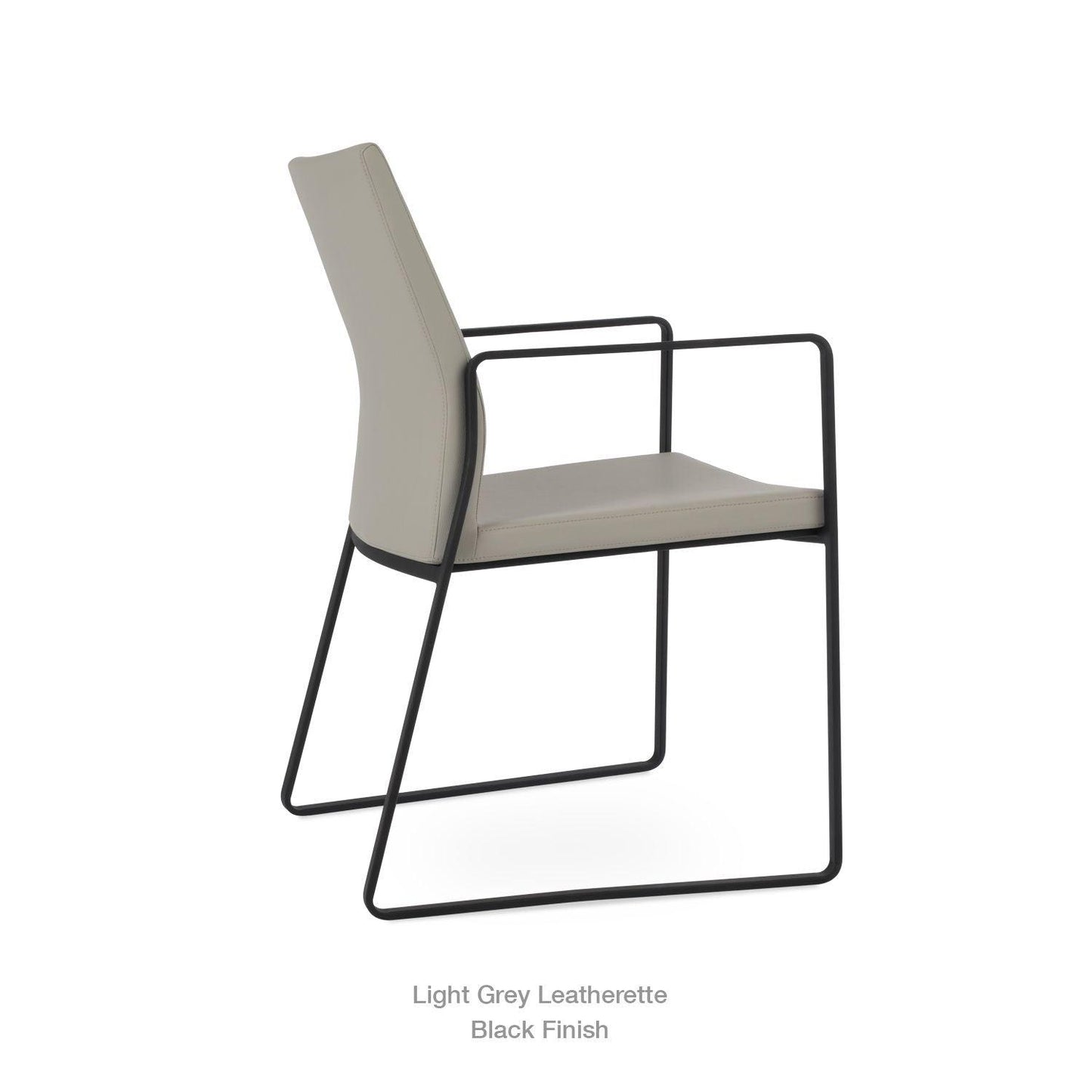 PASHA SLED ARMCHAIR
