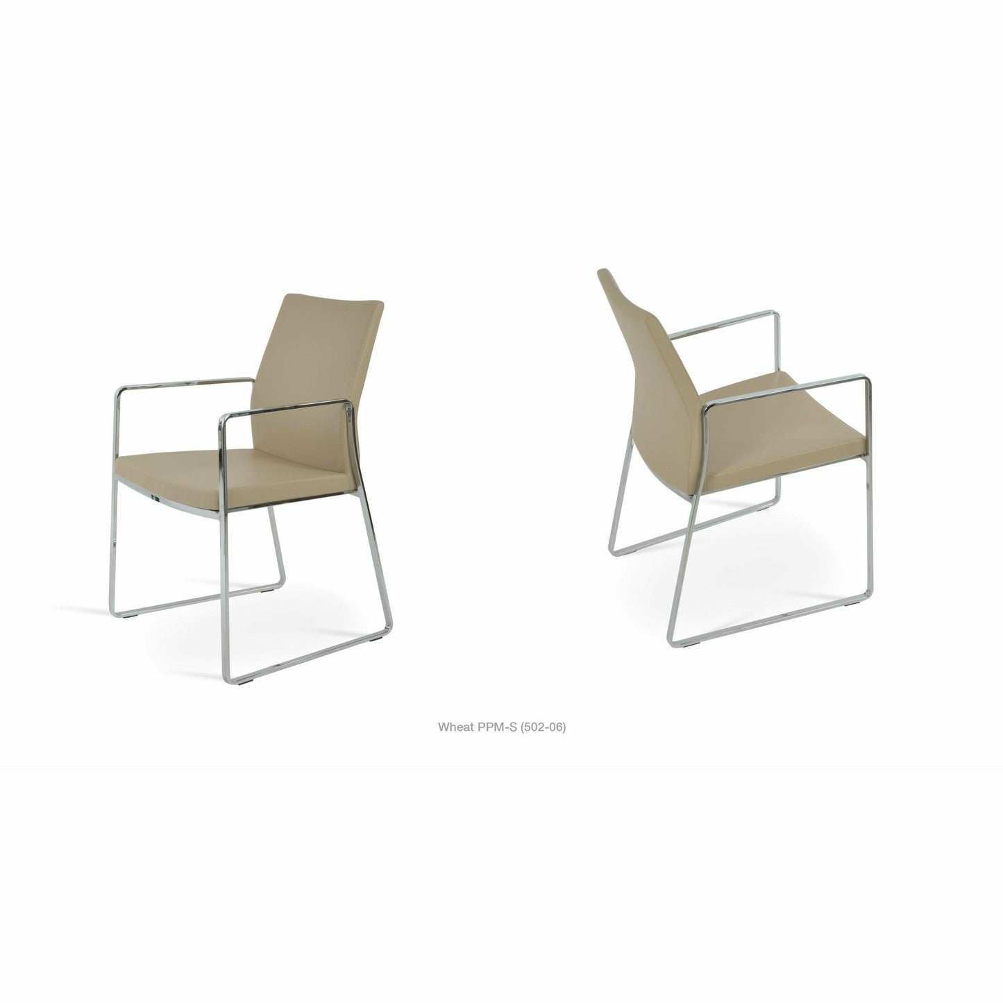 PASHA SLED ARMCHAIR