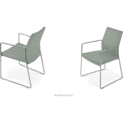 PASHA SLED ARMCHAIR