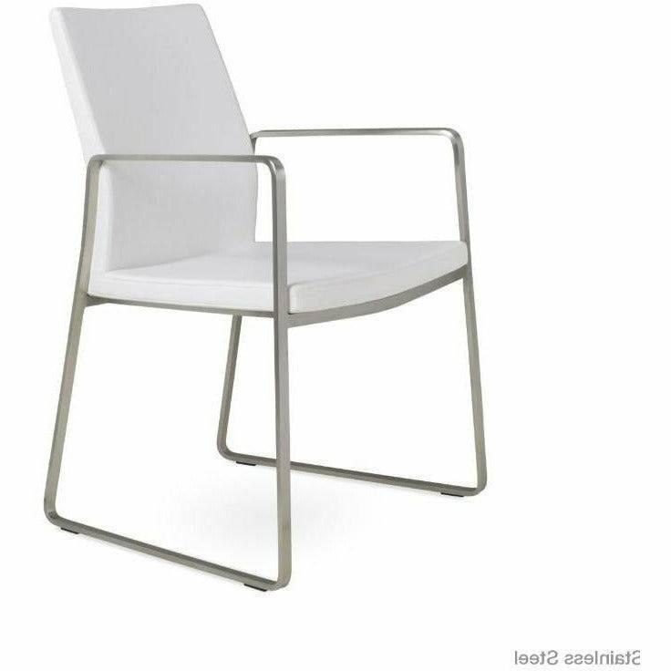 PASHA SLED ARMCHAIR