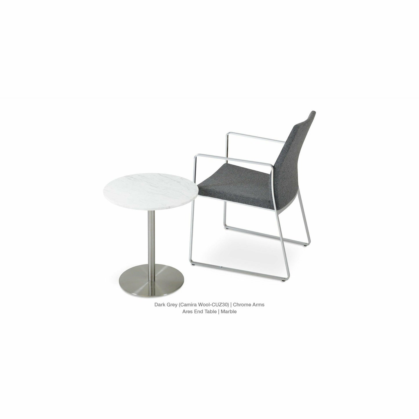 PASHA SLED ARMCHAIR
