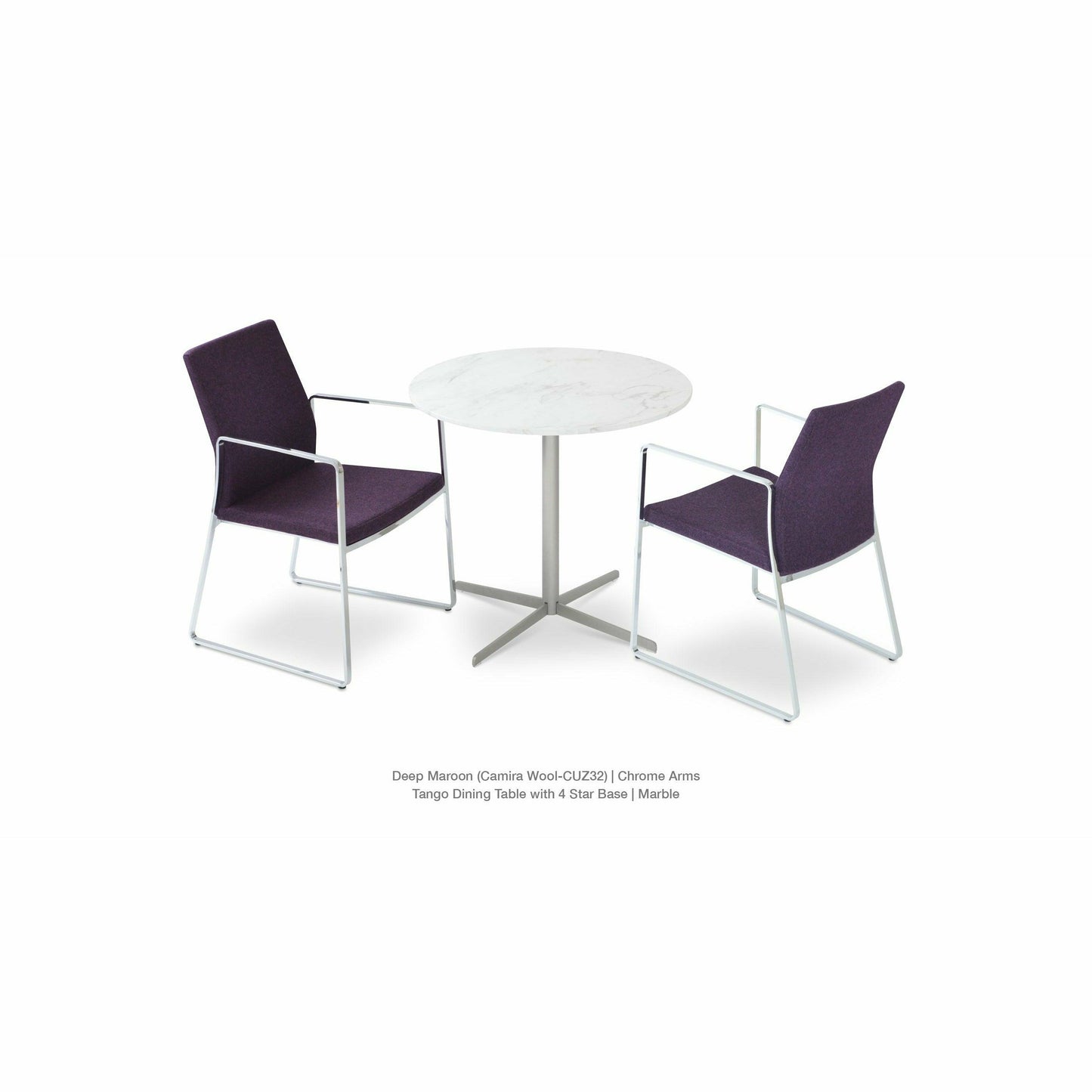 PASHA SLED ARMCHAIR