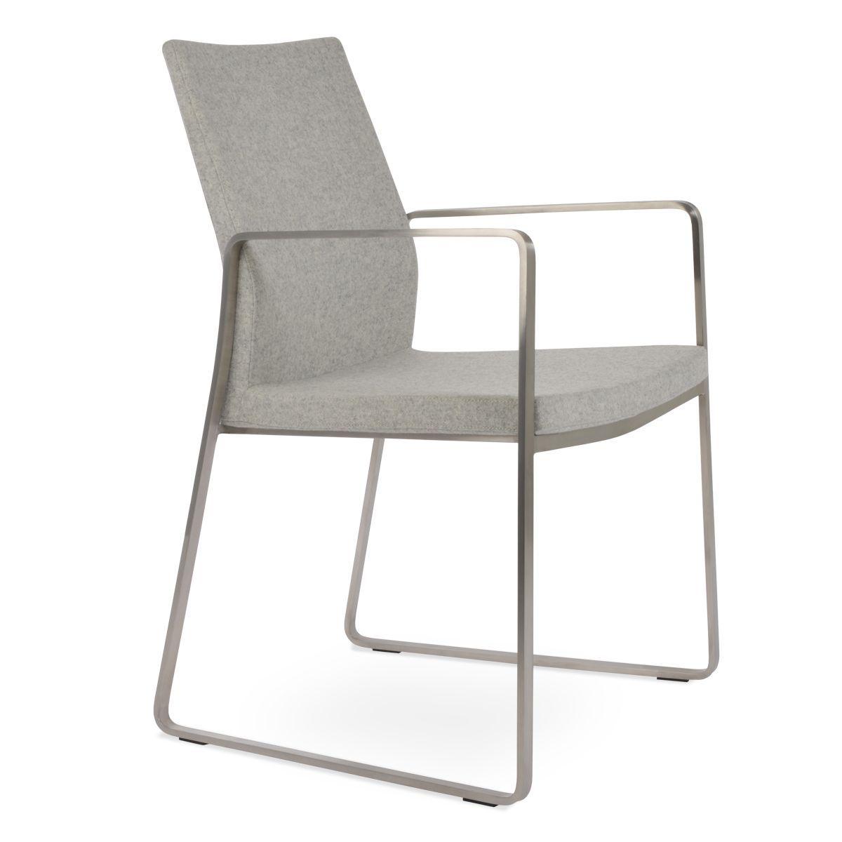 PASHA SLED ARMCHAIR