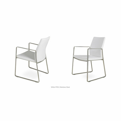 PASHA SLED ARMCHAIR