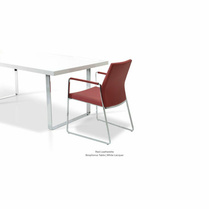 PASHA SLED ARMCHAIR
