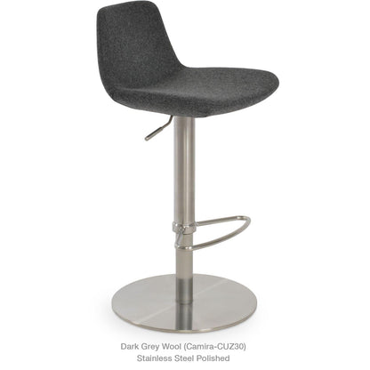 PERA PISTON SWIVEL STOOL