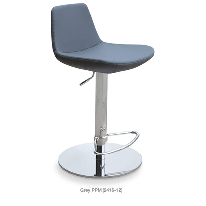 PERA PISTON SWIVEL STOOL