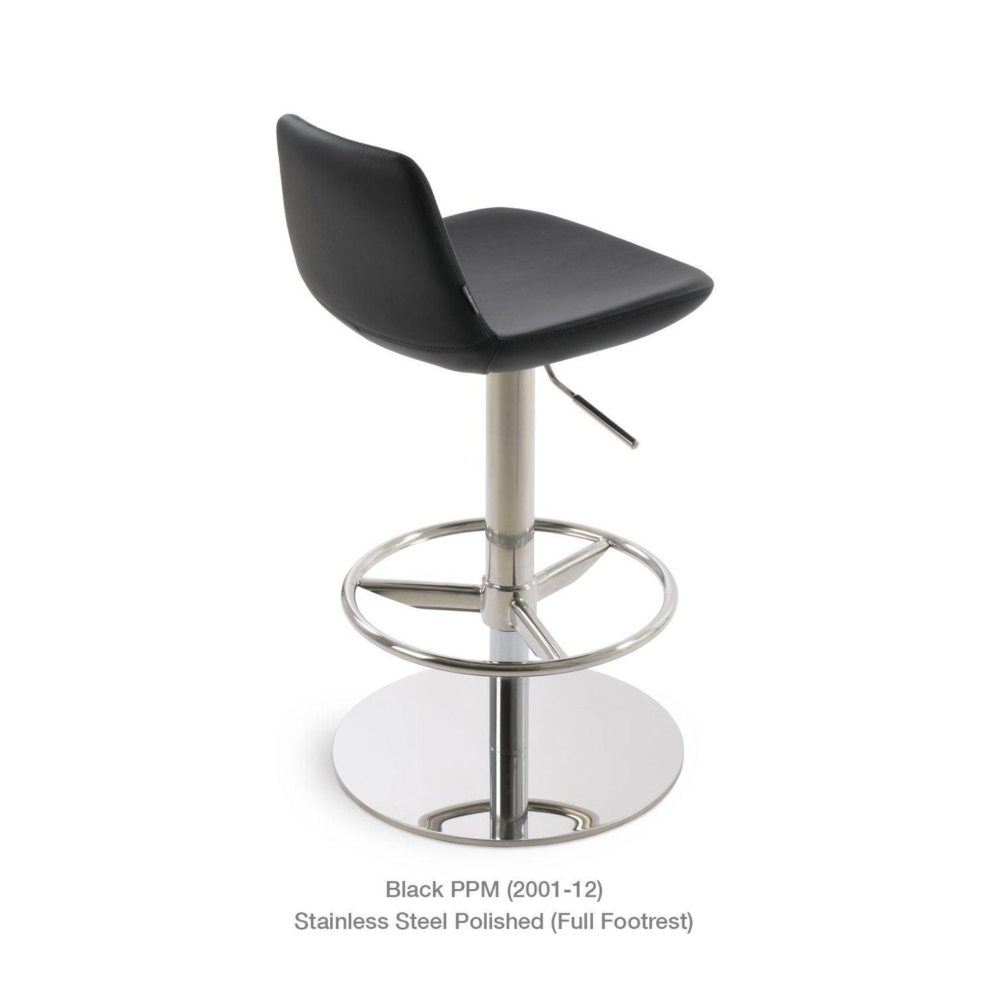PERA PISTON SWIVEL STOOL