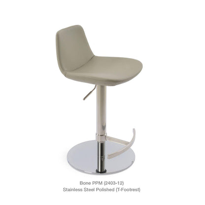 PERA PISTON SWIVEL STOOL