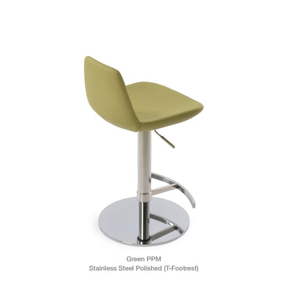 PERA PISTON SWIVEL STOOL