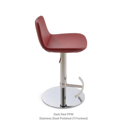 PERA PISTON SWIVEL STOOL