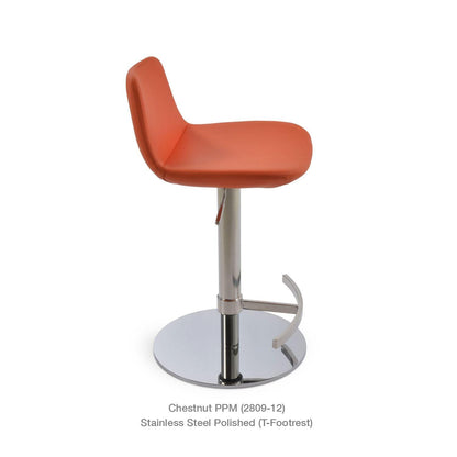 PERA PISTON SWIVEL STOOL