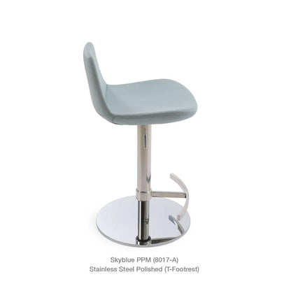 PERA PISTON SWIVEL STOOL