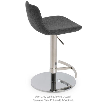PERA PISTON SWIVEL STOOL