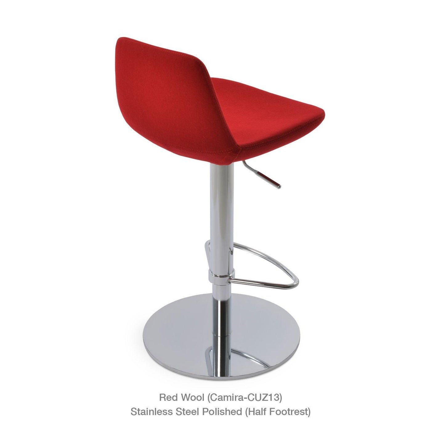 PERA PISTON SWIVEL STOOL