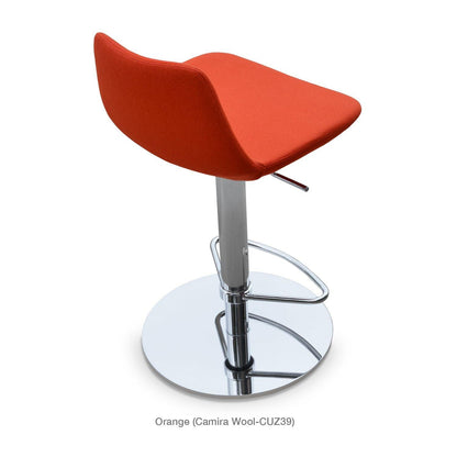 PERA PISTON SWIVEL STOOL