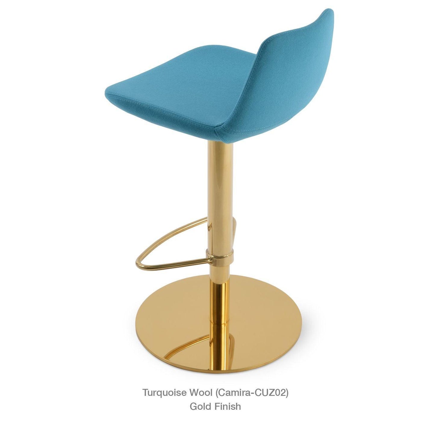 PERA PISTON SWIVEL STOOL