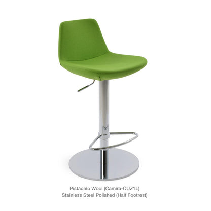 PERA PISTON SWIVEL STOOL