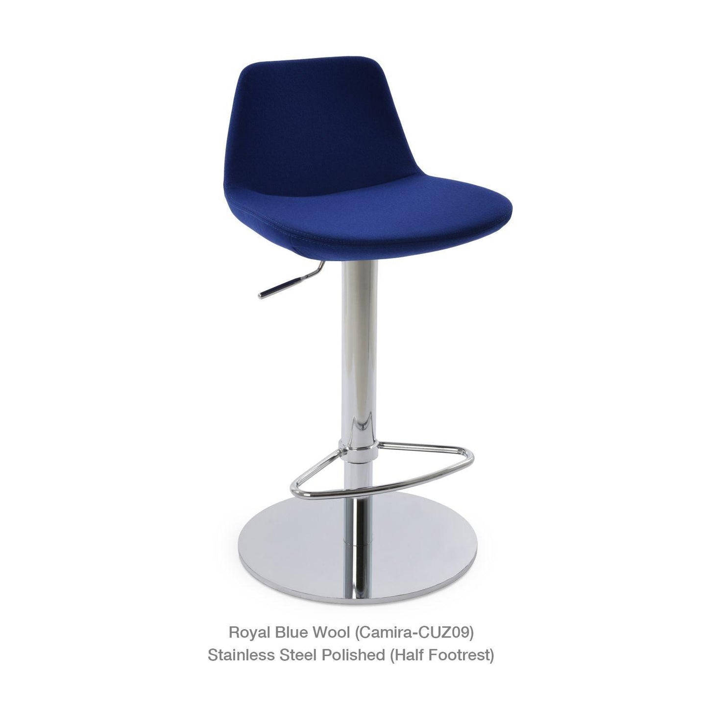 PERA PISTON SWIVEL STOOL