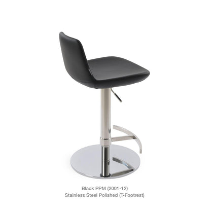 PERA PISTON SWIVEL STOOL