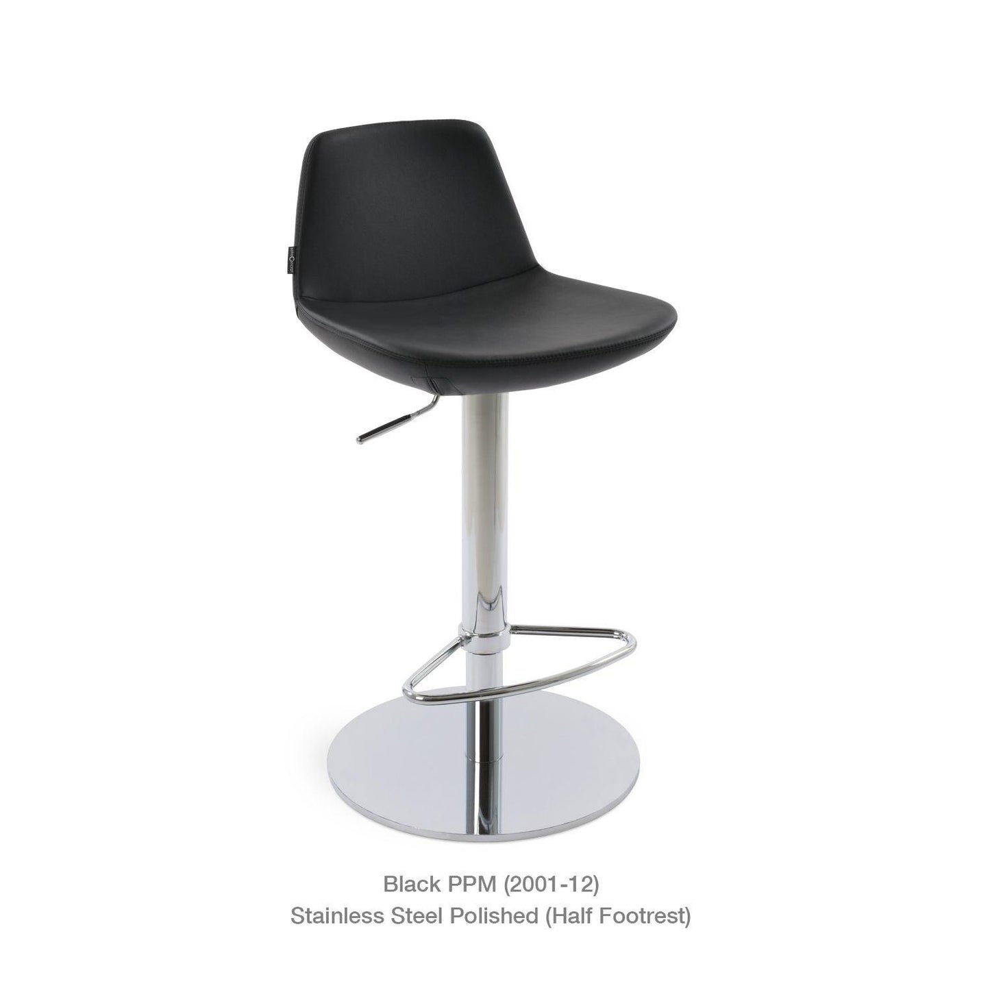 PERA PISTON SWIVEL STOOL