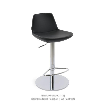 PERA PISTON SWIVEL STOOL