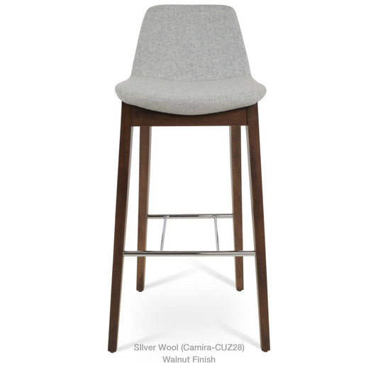 PERA WOOD HANDLE BACK STOOL