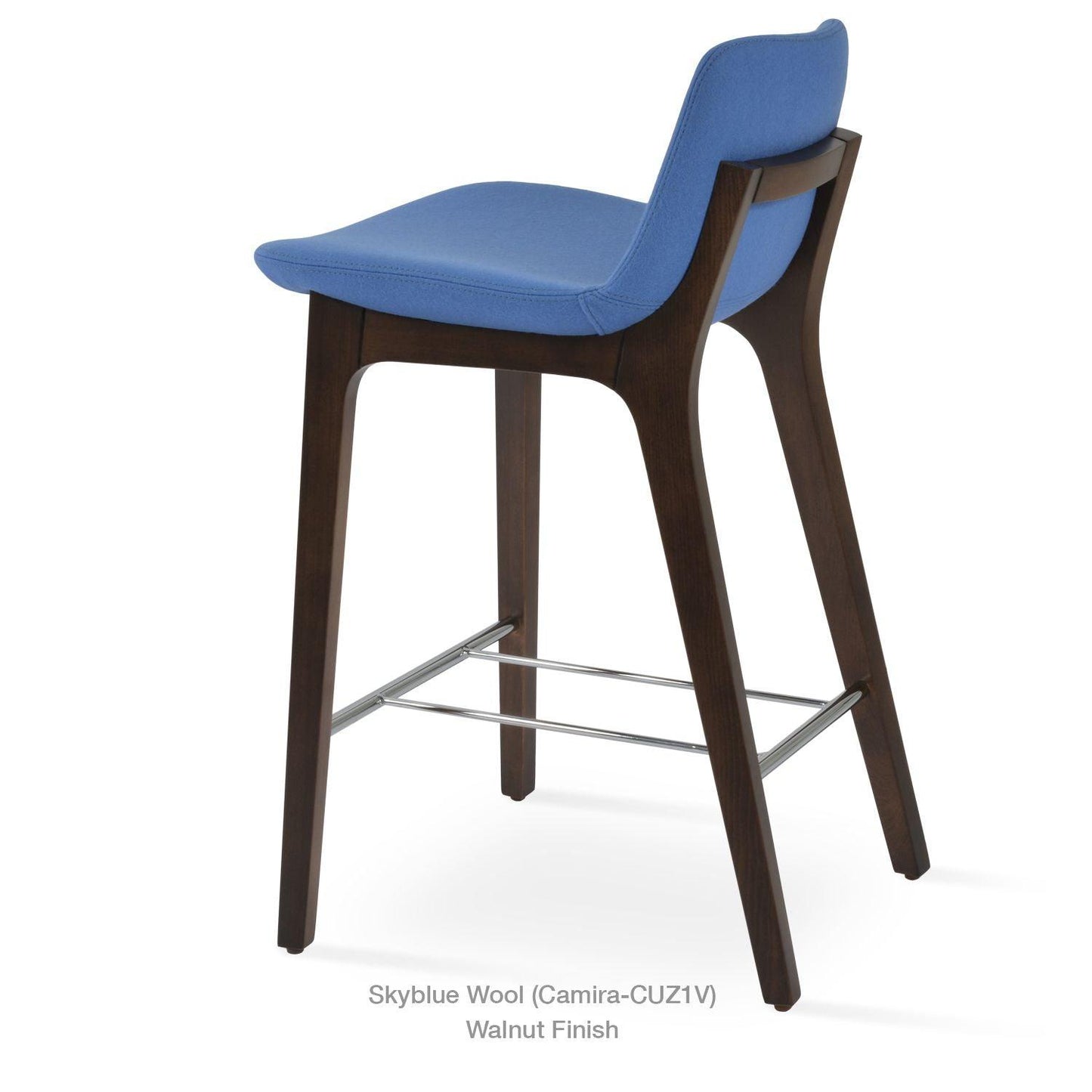 PERA WOOD HANDLE BACK STOOL