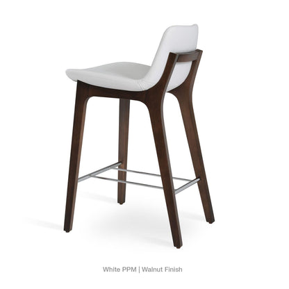 PERA WOOD HANDLE BACK STOOL