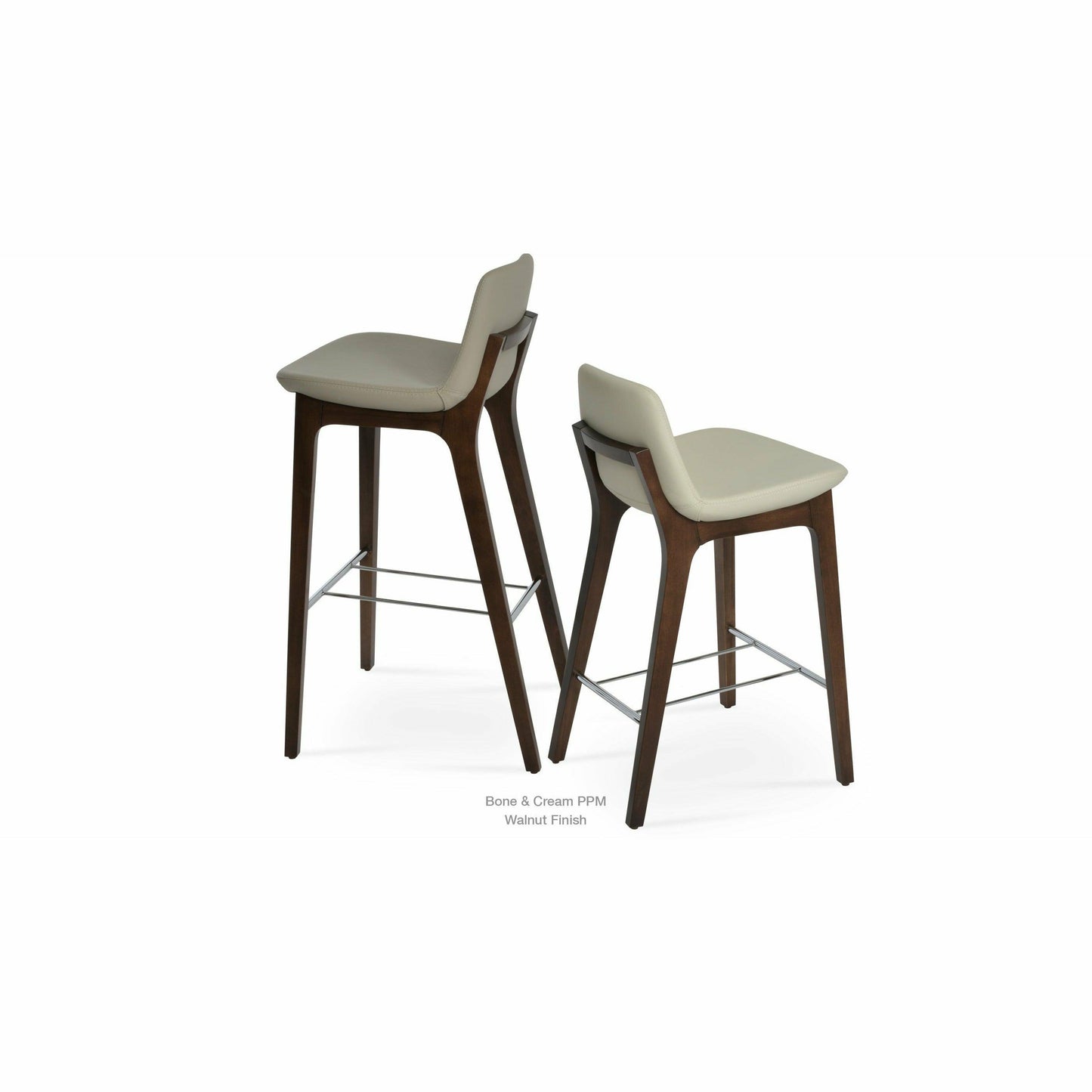PERA WOOD HANDLE BACK STOOL
