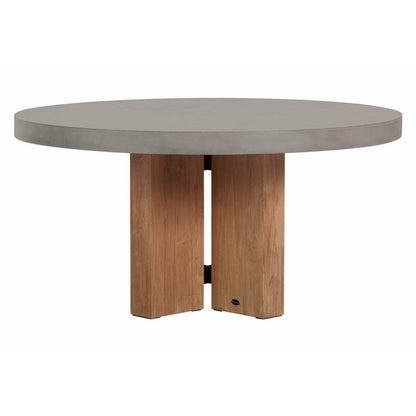 Perpetual Teak Java Dining Table Slate Grey
