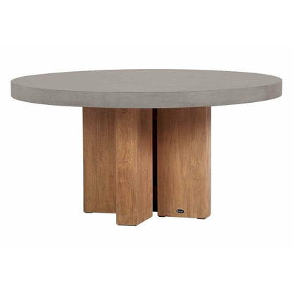 Perpetual Teak Java Dining Table Slate Grey
