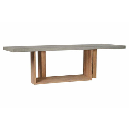 Perpetual Teak Lucca Counter Table Slate Gray