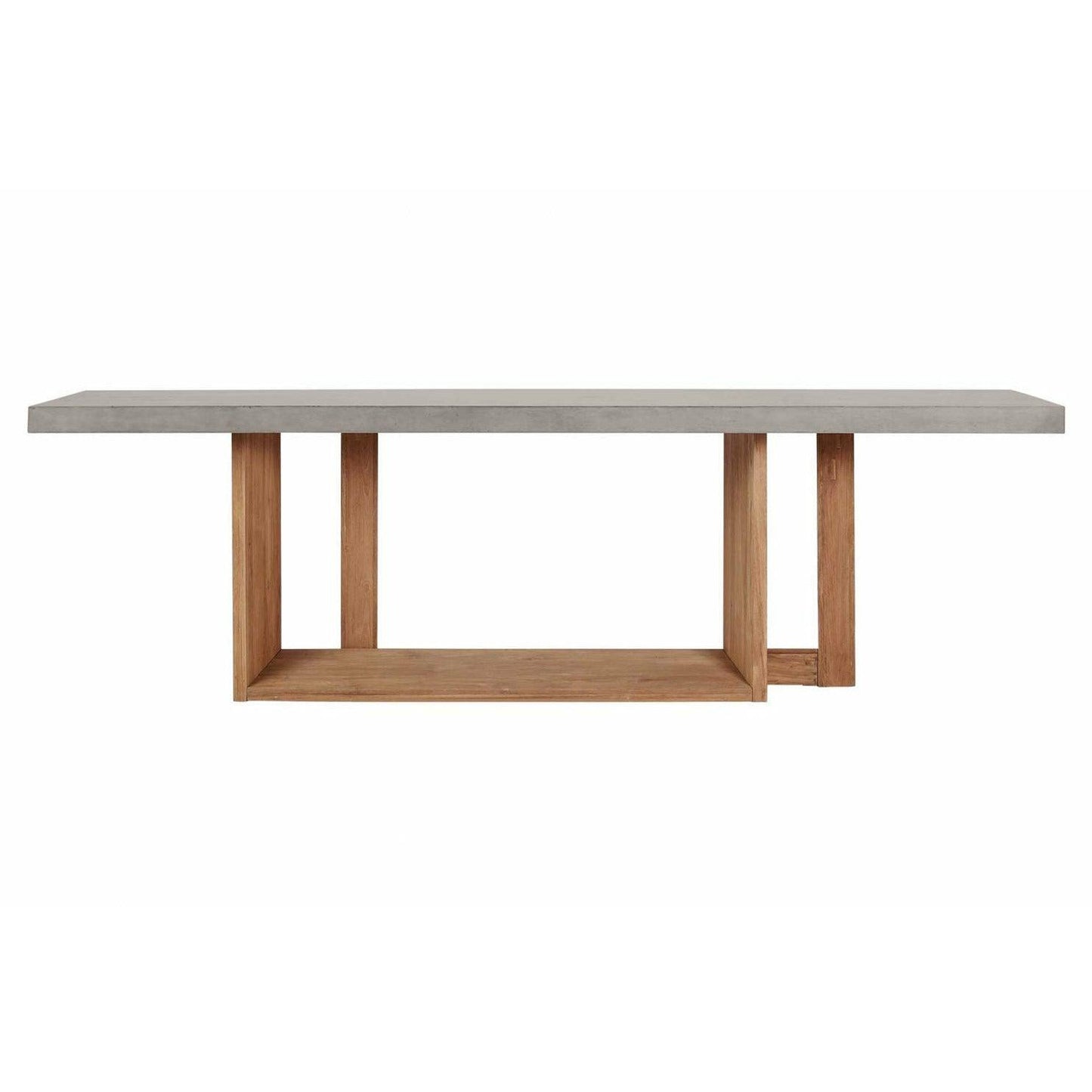 Perpetual Teak Lucca Counter Table Slate Gray