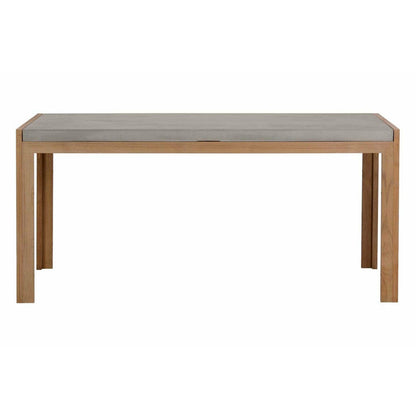 Perpetual Teak Soho Dining Table Slate Grey